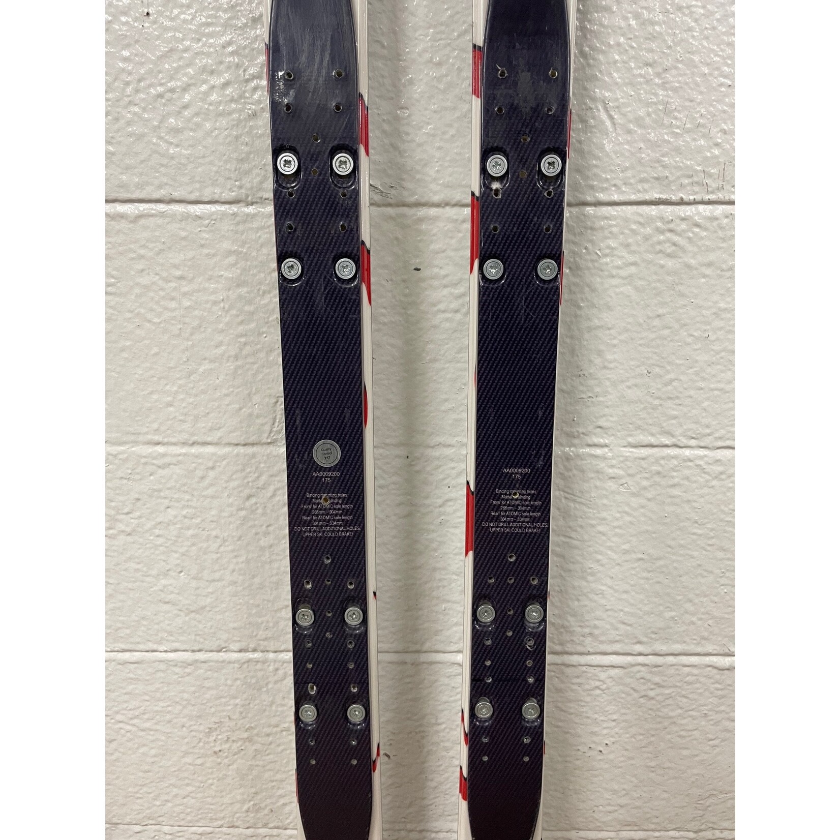 USED ATOMIC SKIS RACE GS DOUBLEDECK D2 TI JR R23M 175CM AA0009200 USED