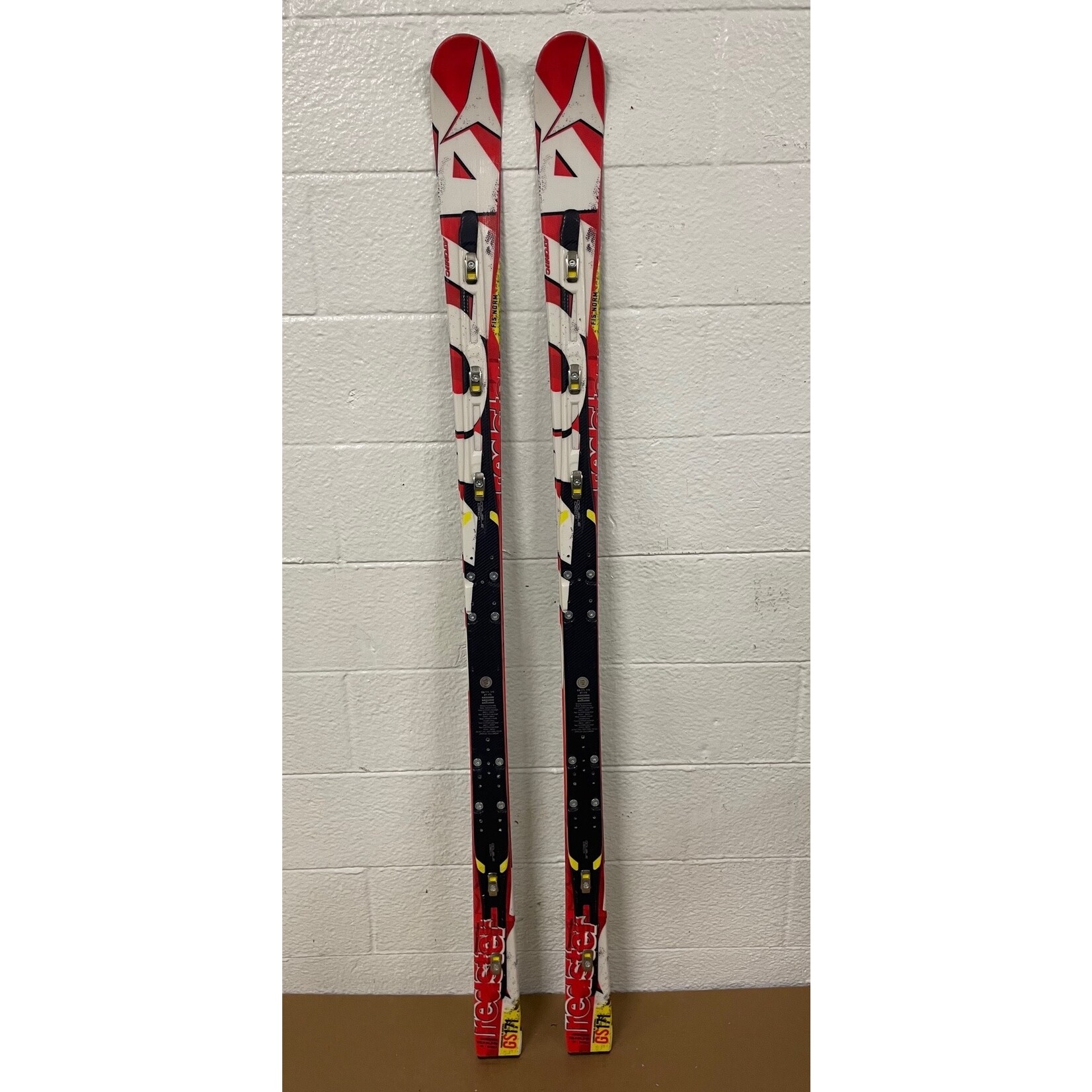USED ATOMIC SKIS REDSTER GS DOUBLEDECK JR R19.5M 171CM AA0024966 USED