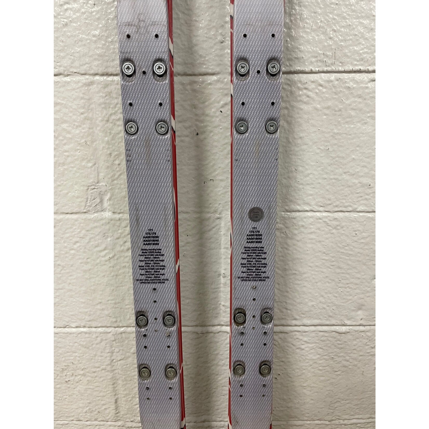 USED ATOMIC SKIS RACE GS DOUBLEDECK D2 TI JR R19.5M 171CM AA0019060 USED