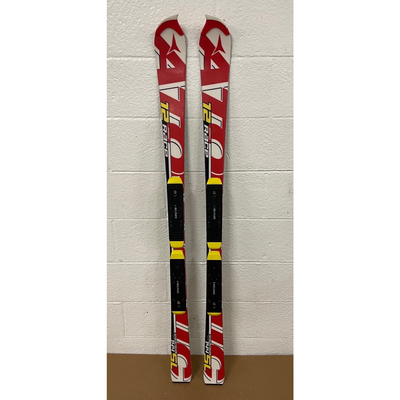 USED ATOMIC SKIS RACE SL12 RDX TI JR R11M 144CM AA0019220 USED