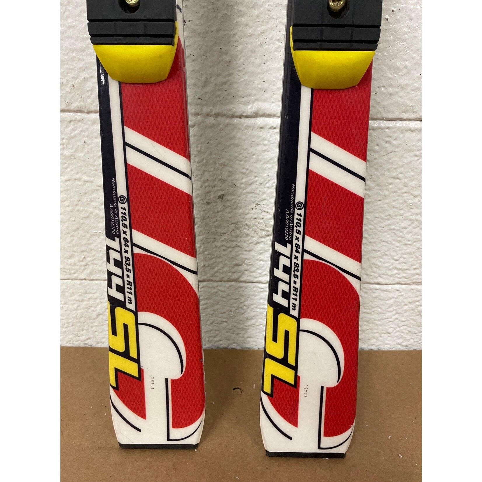 USED ATOMIC SKIS RACE SL12 RDX TI JR R11M 144CM AA0019220 USED