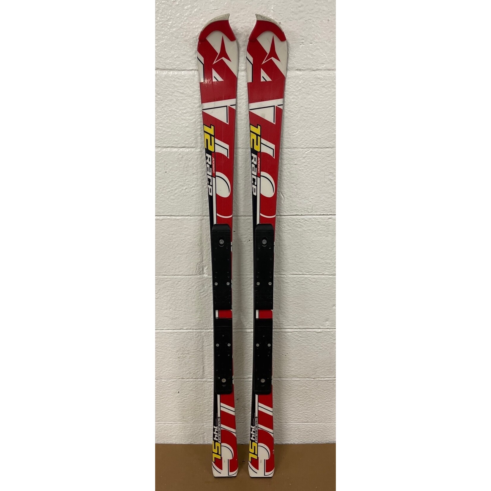 USED ATOMIC SKIS RACE SL12 RDX TI JR R11M 144CM AA0019220 USED