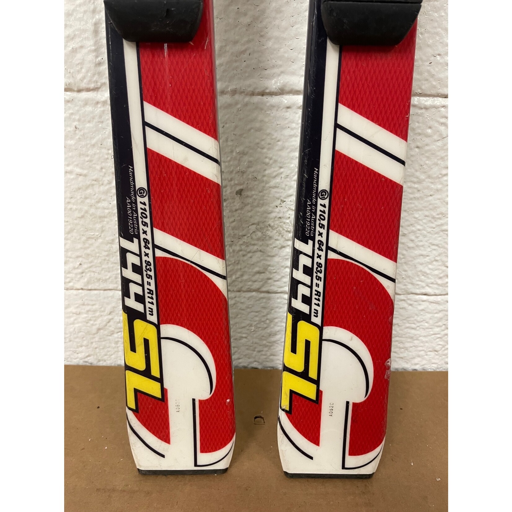 USED ATOMIC SKIS RACE SL12 RDX TI JR R11M 144CM AA0019220 USED
