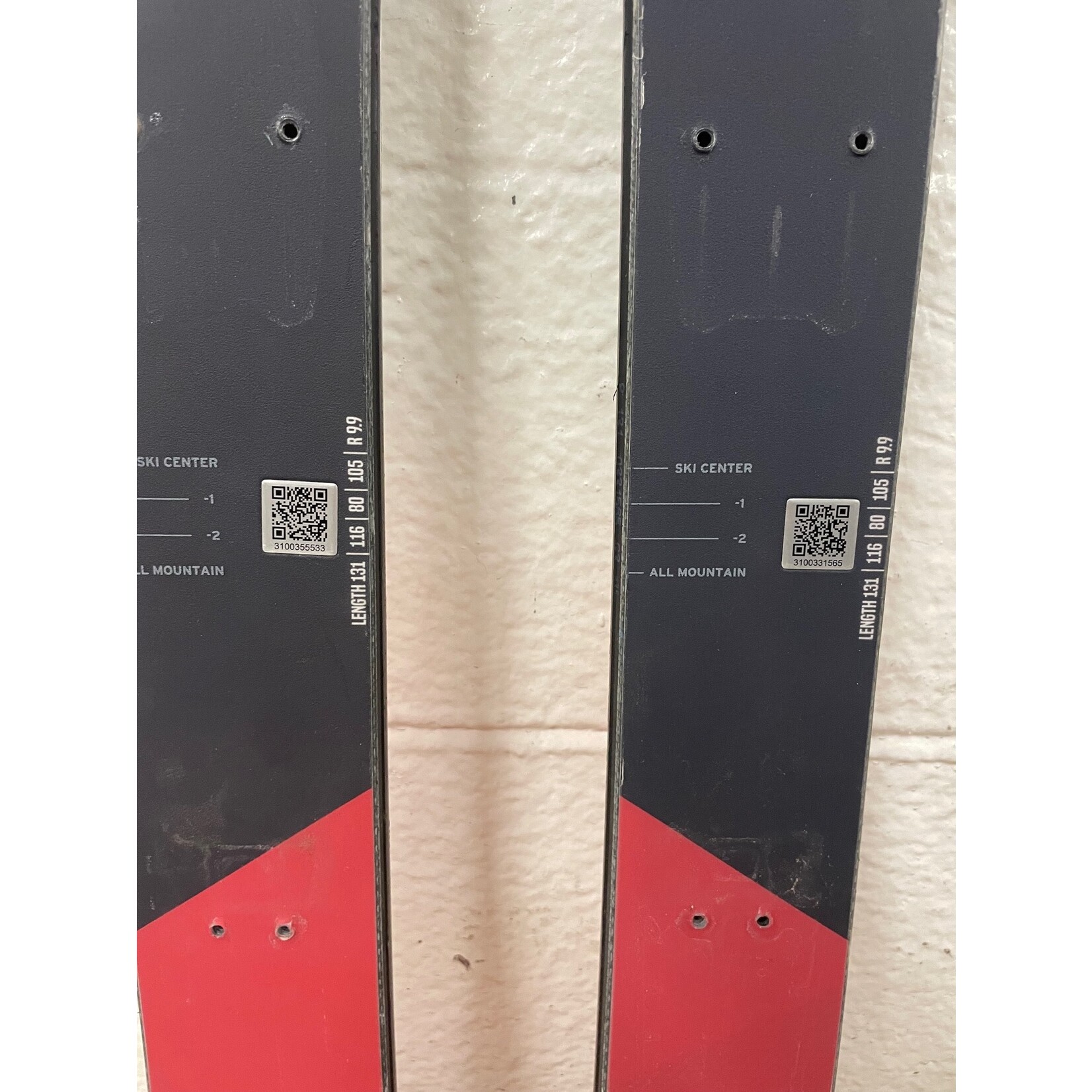 HEAD/TYROLIA USED HEAD 2019 SKIS CADDY JUNIOR EIGHTYONE 131CM USED