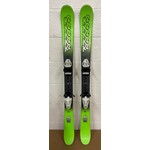 USED K2 SKIS JUVY JR 119CM + TYROLIA SX-4.5 USED