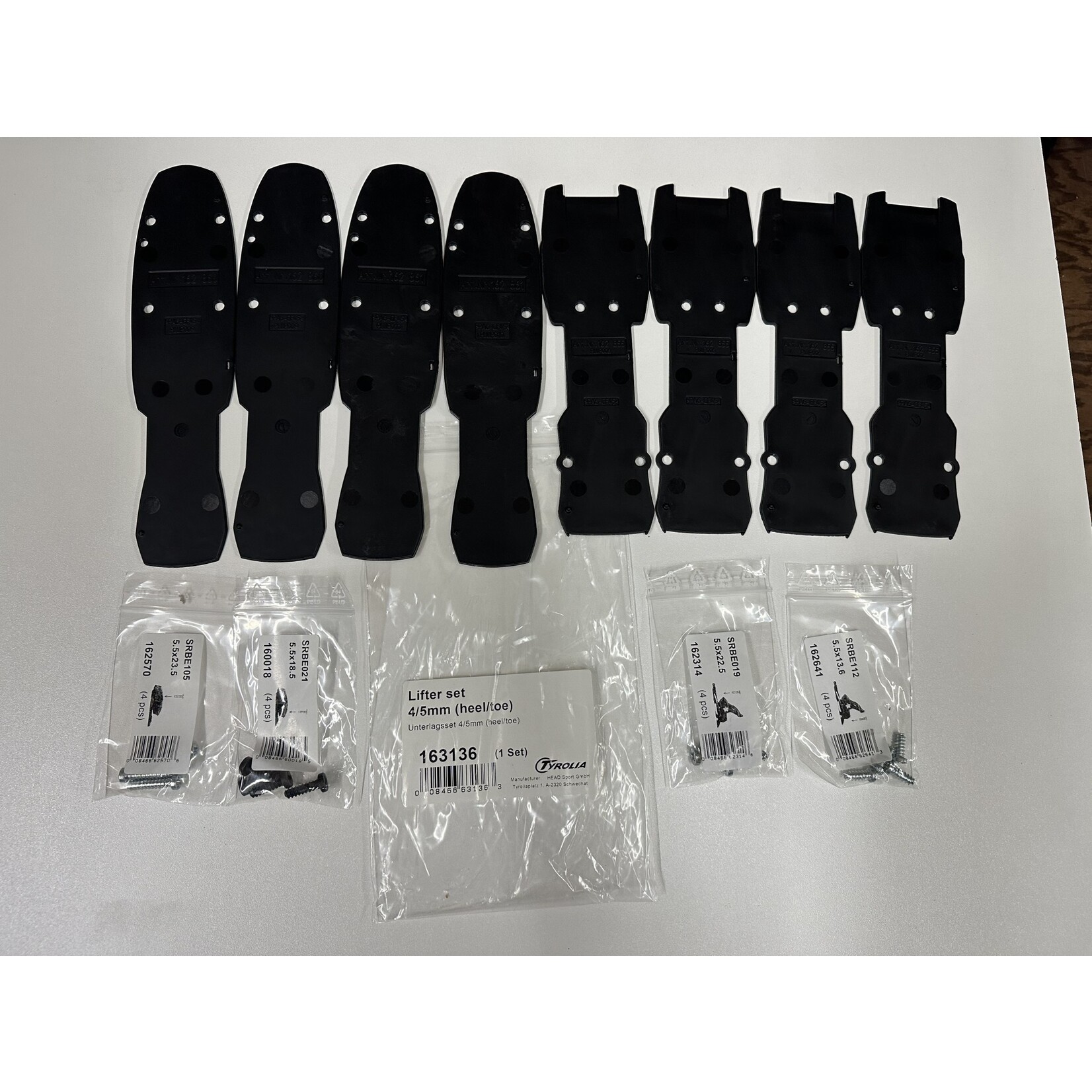 HEAD/TYROLIA HEAD BINDING LIFTER RDX SET 4/5MM (HEEL/TOE) 1SET