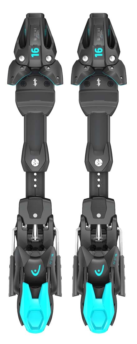 HEAD 2025 SKI BINDINGS FREEFLEX ST 16 BR 85MM (A) MATT BLK HEAD 2025 SKI BINDINGS FREEFLEX ST 16 BR 85MM (A) MATT BLK