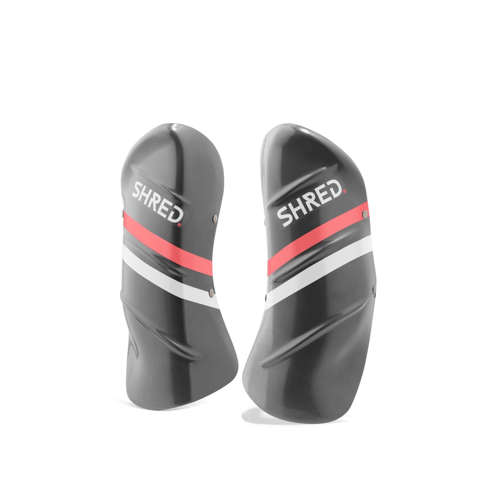 SHRED SHRED SHIN GUARDS GREY/RUST SMALL
