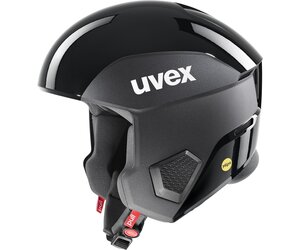 UVEX SKI HELMET INVICTUS FIS MIPS BLACK/ANTHRACITE MAT - Foothills