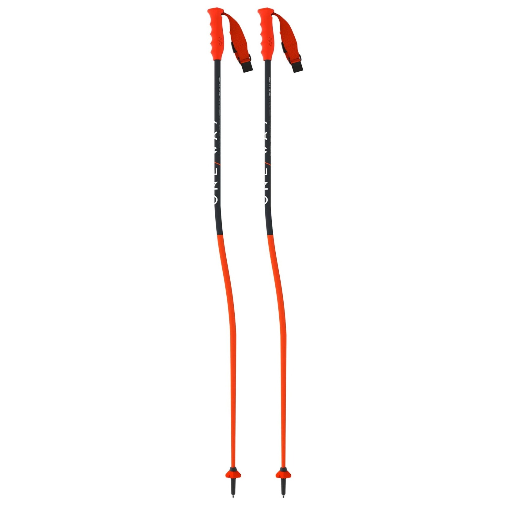 ONE WAY ONE-WAY SKI POLES RD 16 GS GREY/FLAME
