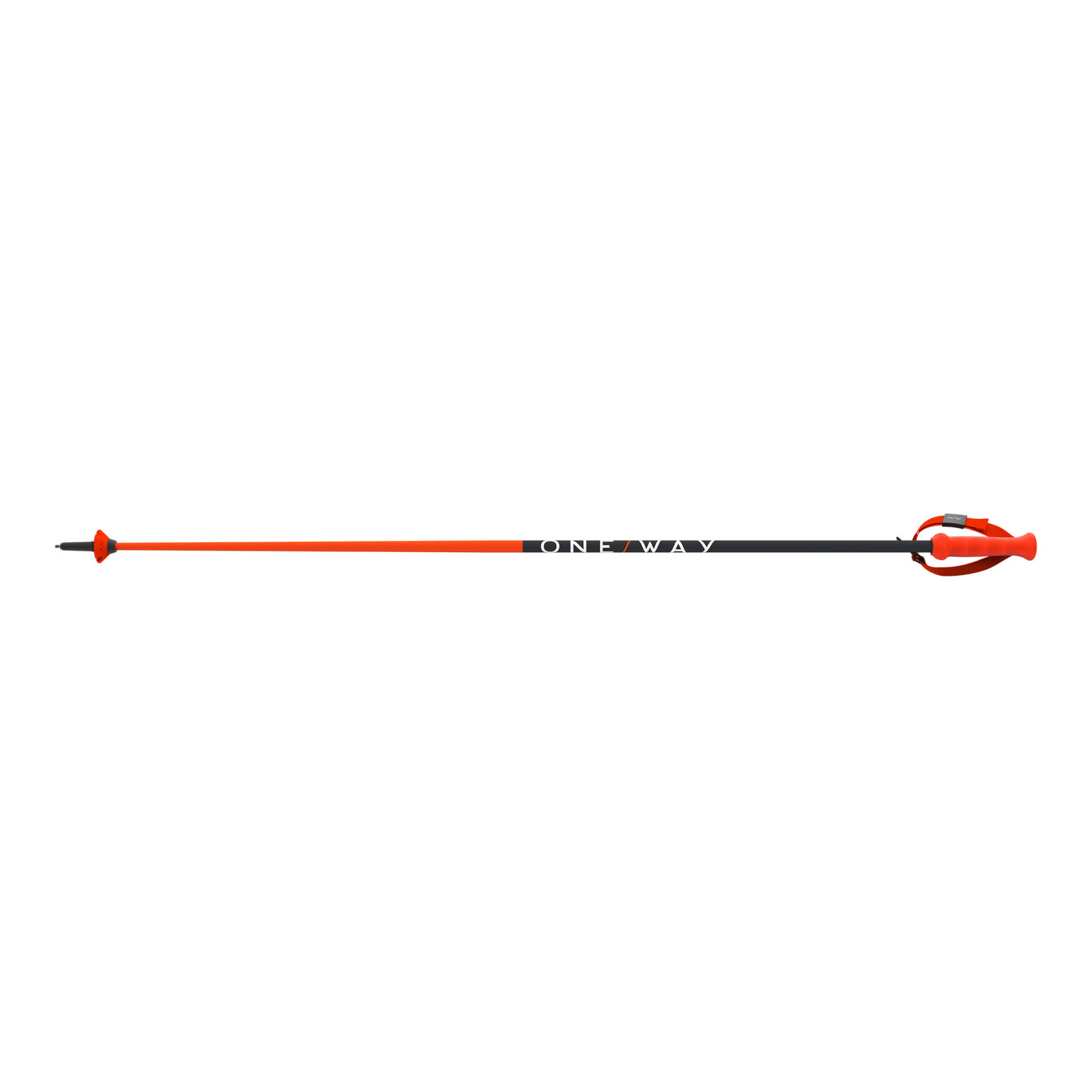 ONE WAY ONE-WAY SKI POLES RD 16 SL GREY/FLAME
