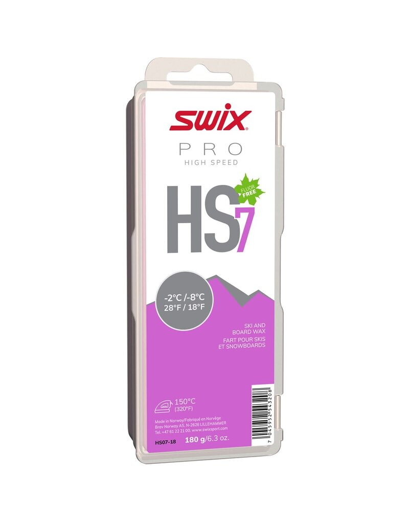 SWIX SWIX WAX PRO HIGH SPEED 7 VIOLET -2°C/-8°C 180G HS7