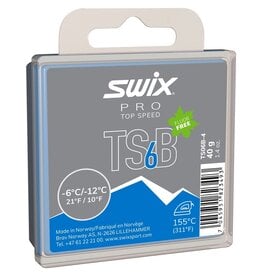 SWIX SWIX WAX PRO TOP SPEED 6 BLACK -12°C>-6°C/10°F>21°F 40G TS6B