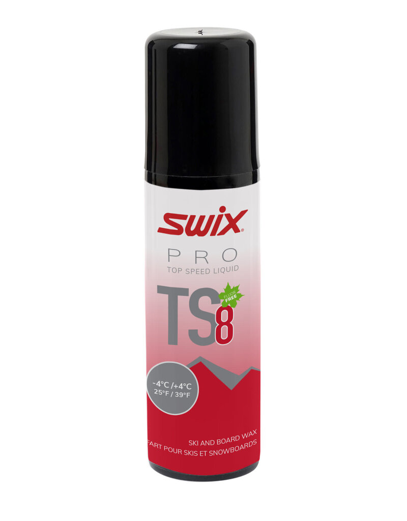 SWIX SWIX WAX PRO TOP SPEED 8 LIQUID -4°C>4°C/25°F>39°F 50ML TS8L