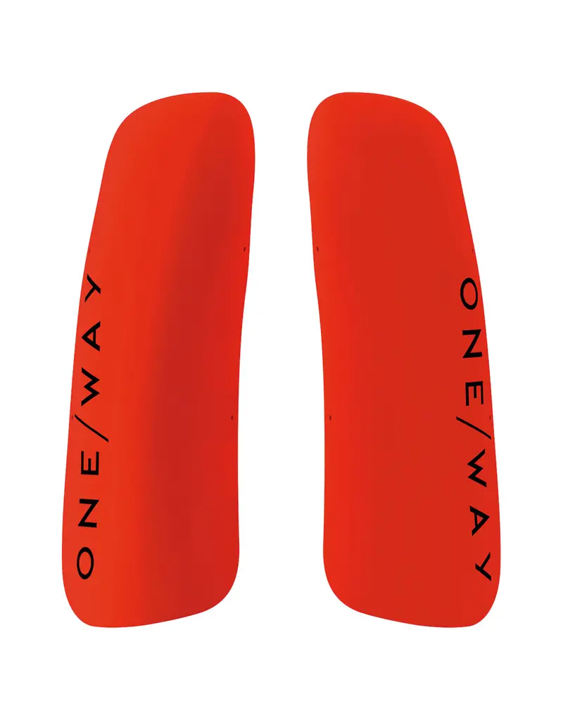 ONE WAY ONE-WAY SHIN GUARD JUNIOR FLAME