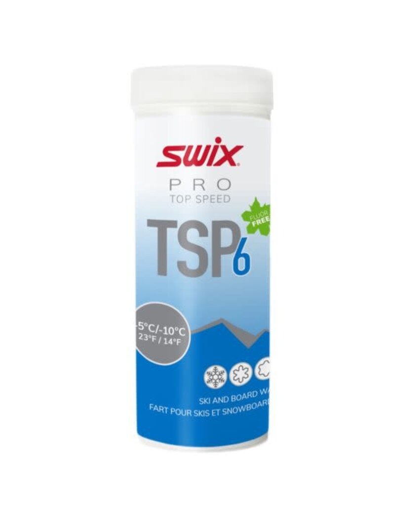 SWIX SWIX WAX PRO TOP SPEED 6 POWDER -12°C>-6°C/10°F>21°F 40G TSP6