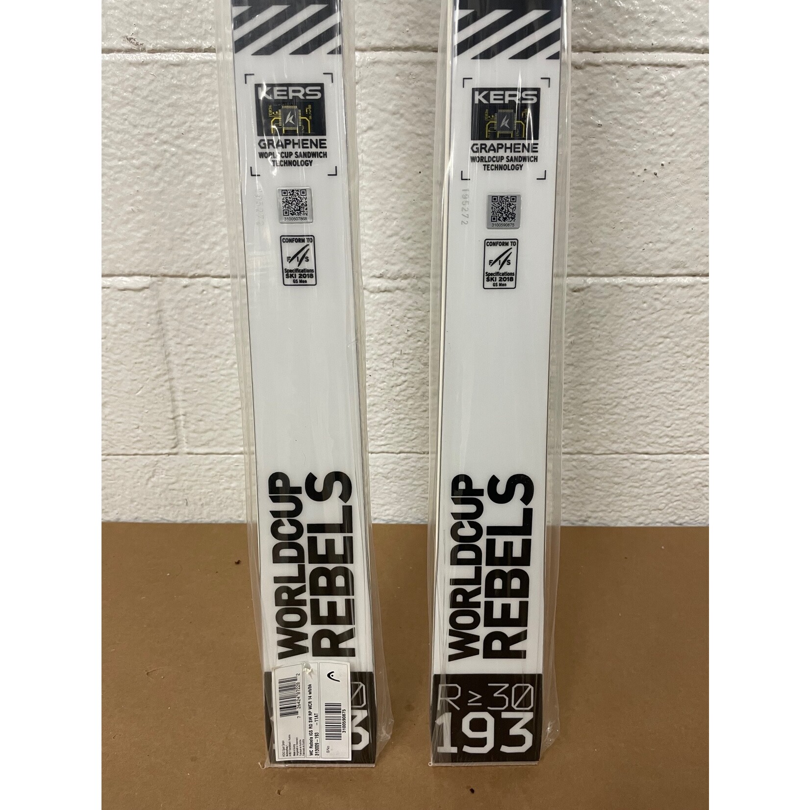 HEAD/TYROLIA HEAD 2020 SKIS WC REBELS i.GS RD SW RP WCR 14