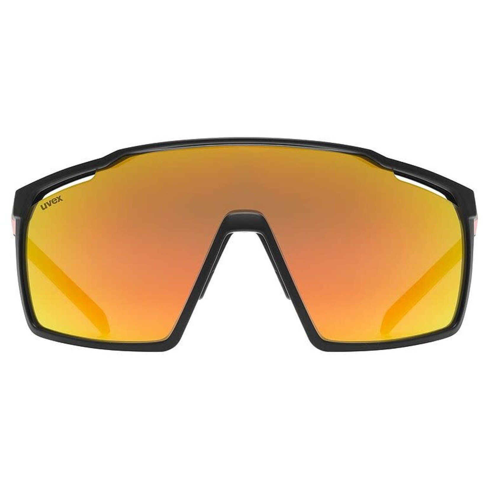 UVEX UVEX SUNGLASSES MTN PERFORM BLACK-RED MATTE W/ MIRROR RED CAT 2
