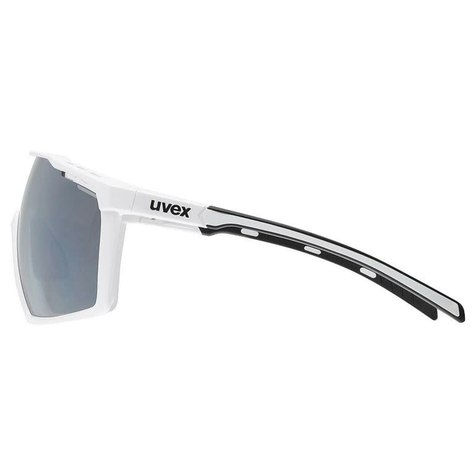 UVEX UVEX SUNGLASSES MTN PERFORM WHITE MATTE W/ MIRROR SILVER CAT 3