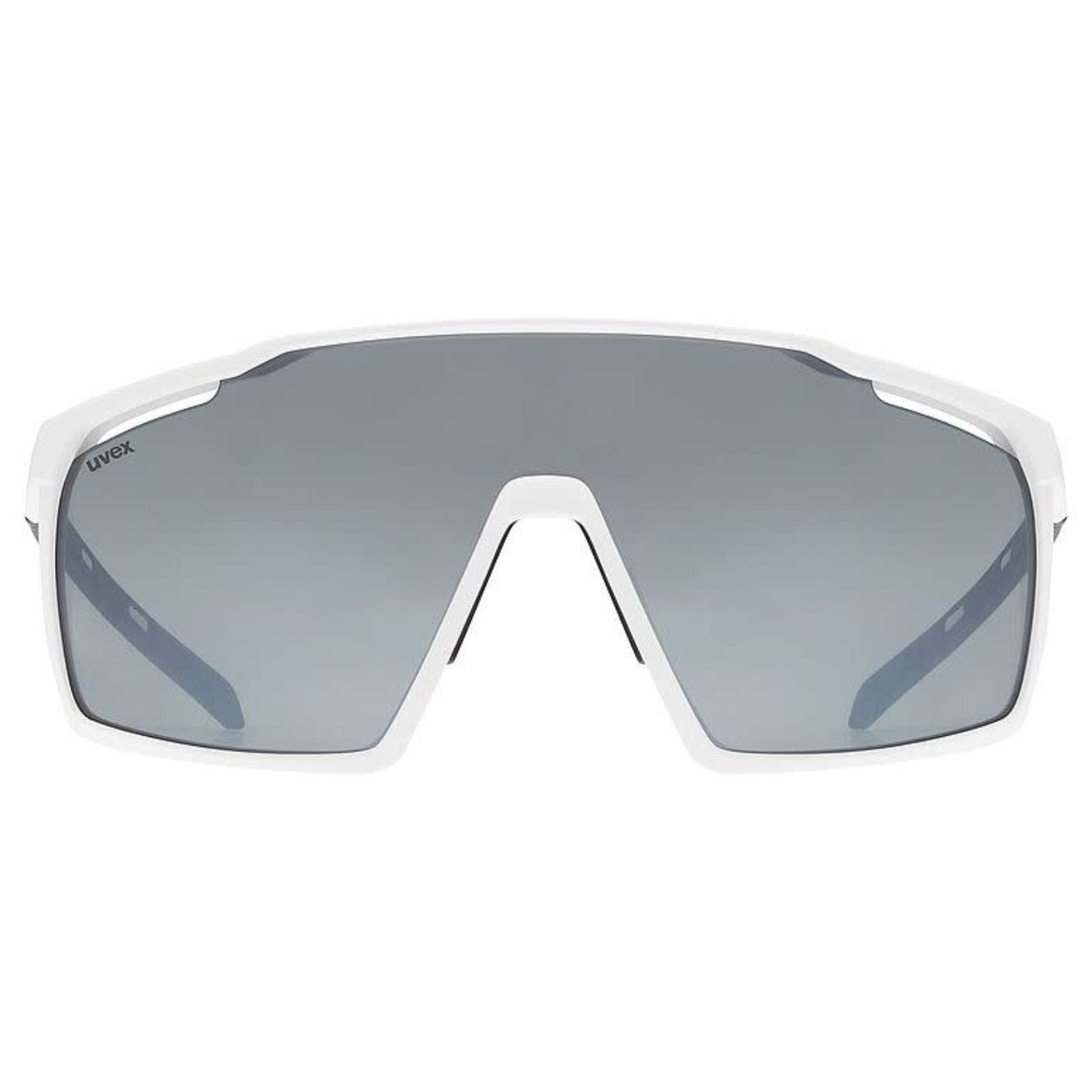 UVEX UVEX SUNGLASSES MTN PERFORM WHITE MATTE W/ MIRROR SILVER CAT 3