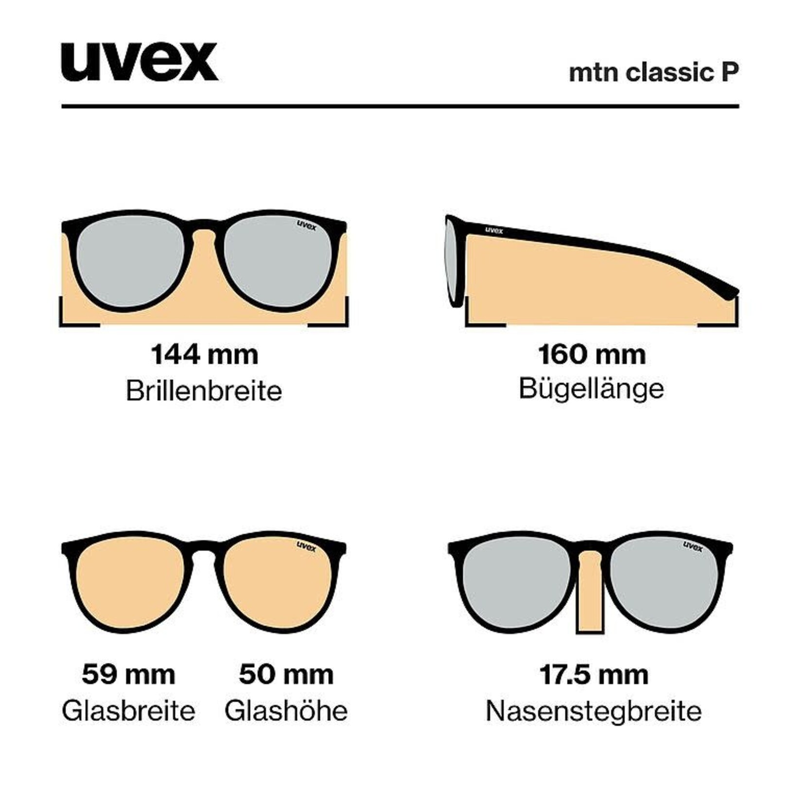 UVEX UVEX SUNGLASSES MTN CLASSIC P BLUE MATTE FADE W/ POLAVISION MIRROR BLUE CAT 3