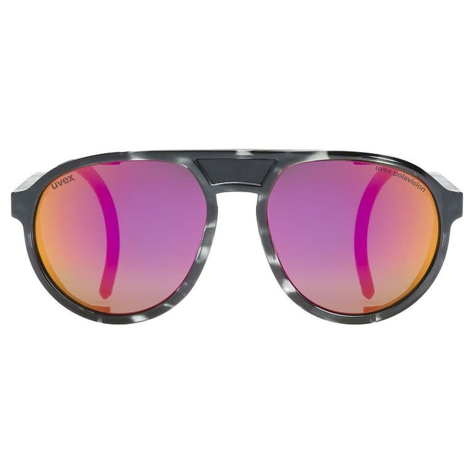 UVEX UVEX SUNGLASSES MTN CLASSIC P BLACK TORTOISE W/ POLAVISION MIRROR PINK CAT 3