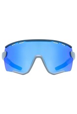 UVEX UVEX SUNGLASSES SPORTSTYLE 236 RHINO DEEP SPACE MATTE W/ MIRROR BLUE CAT 3 + CLEAR CAT 0