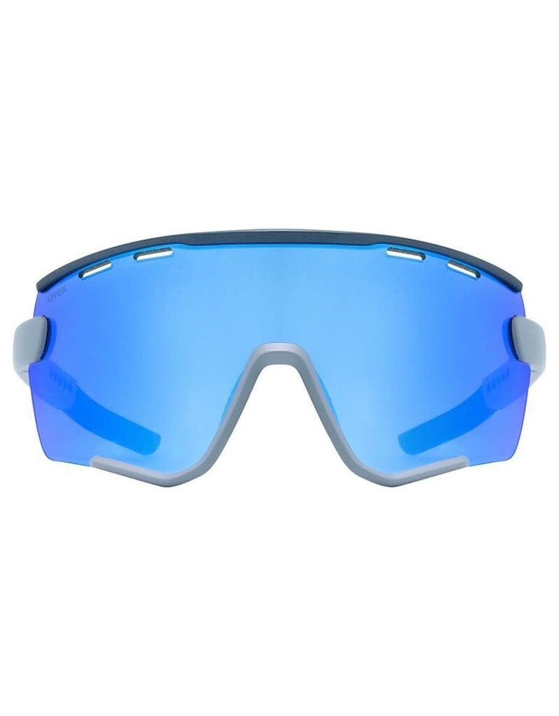 UVEX UVEX SUNGLASSES SPORTSTYLE 236 RHINO DEEP SPACE MATTE W/ MIRROR BLUE CAT 3 + CLEAR CAT 0