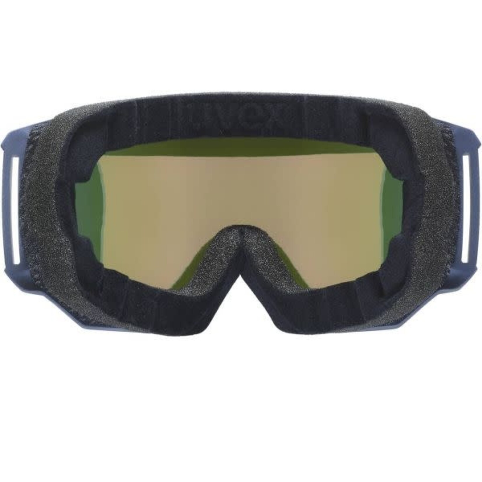 UVEX UVEX SKI GOGGLES ATHLETIC CV NAVY MATT SL W/ MIRROR ORANGE-GREEN S2