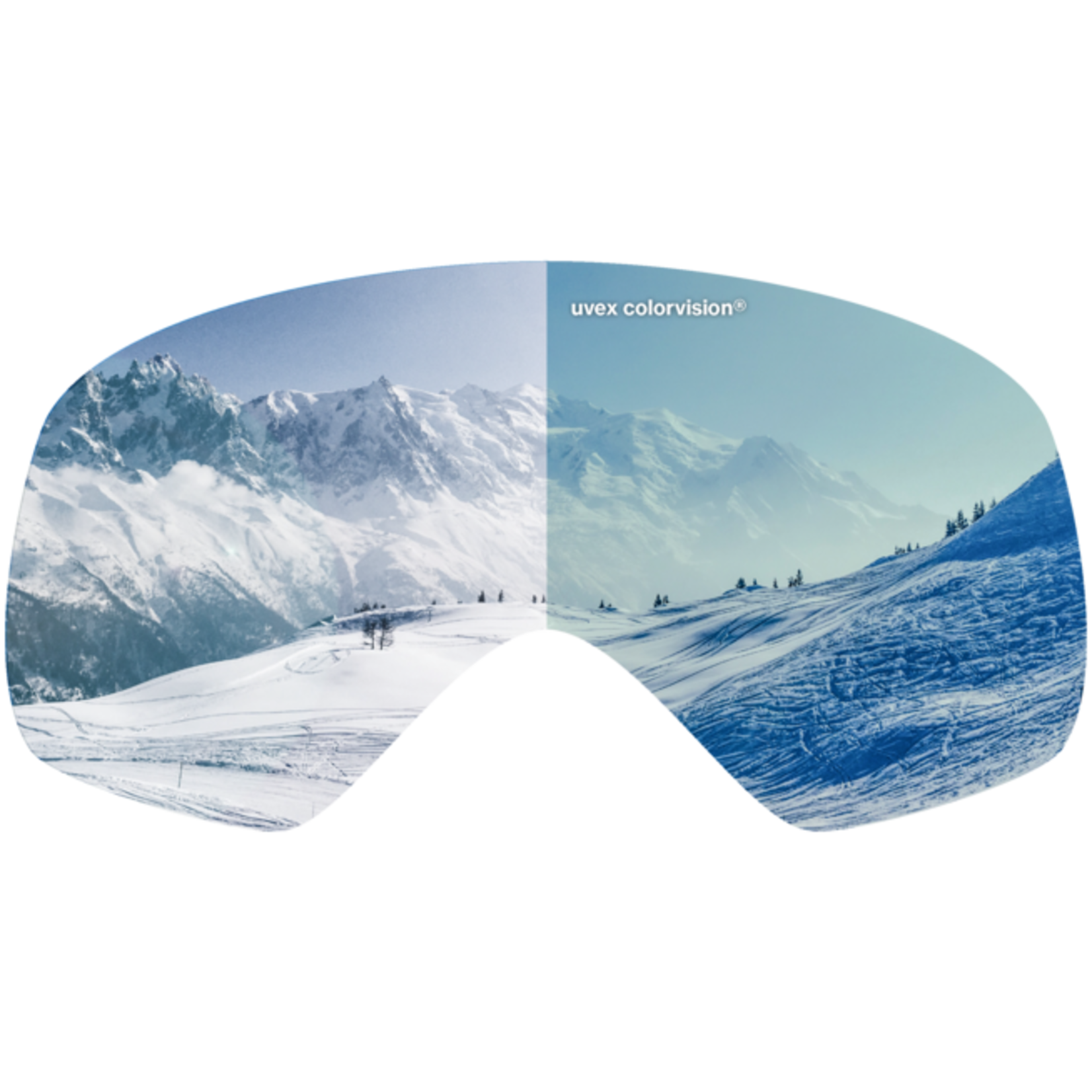 UVEX UVEX GOGGLES ATHLETIC CV NAVY MATT SL W/ MIRROR ORANGE-GREEN S2