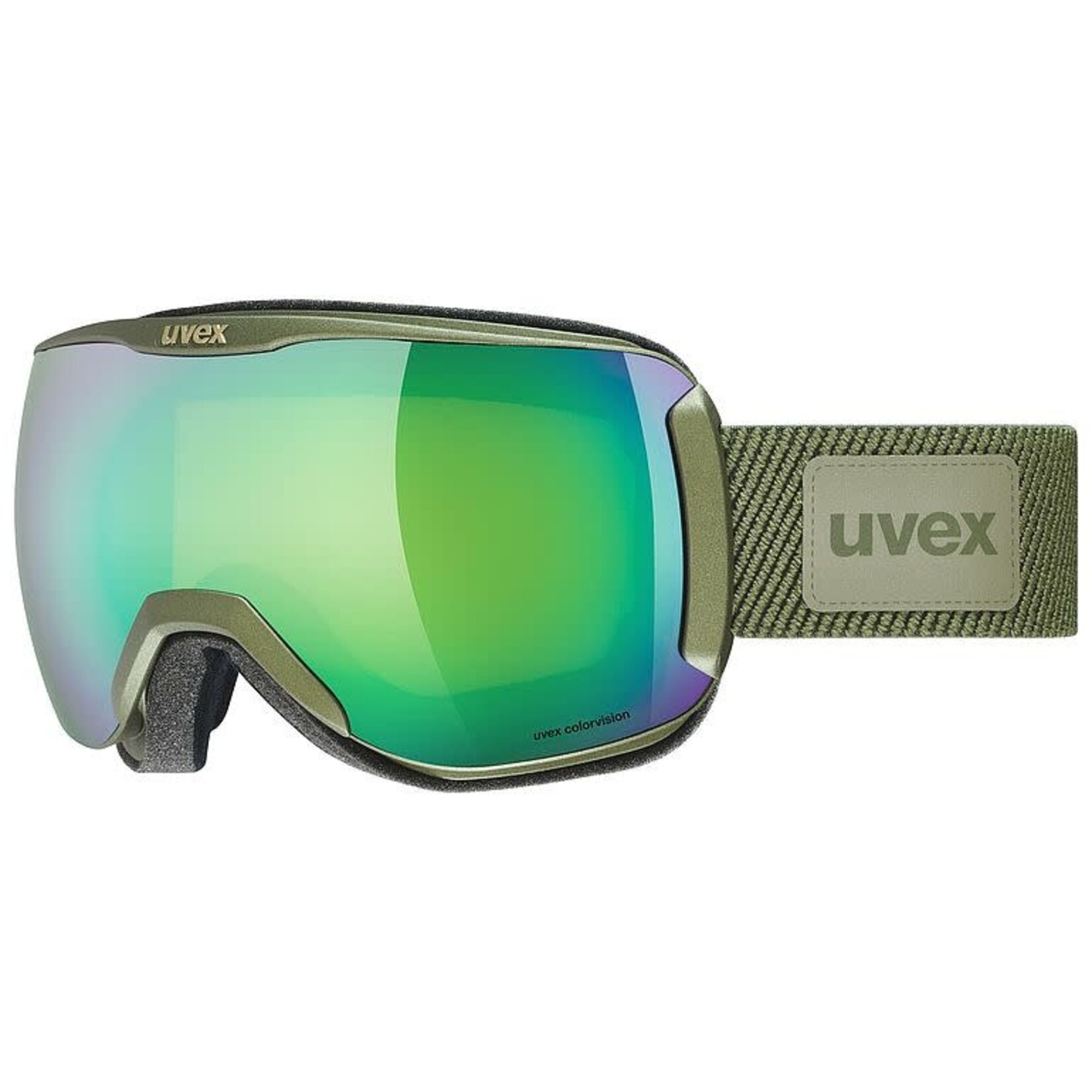 UVEX UVEX SKI GOGGLES DOWNHILL 2100 CV PLANET CROCO MATT SL W/ MIRROR GREEN-GREEN S2