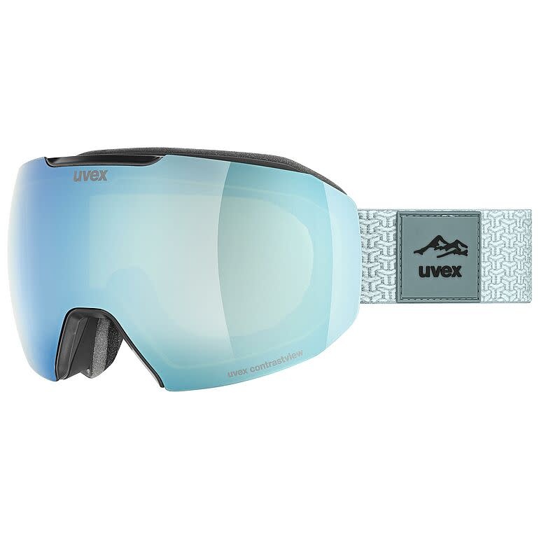 スキー・スノーボードアクセサリー 2024 epic ATTRACT black matt silver uvex-uvex-goggles-epic-attract