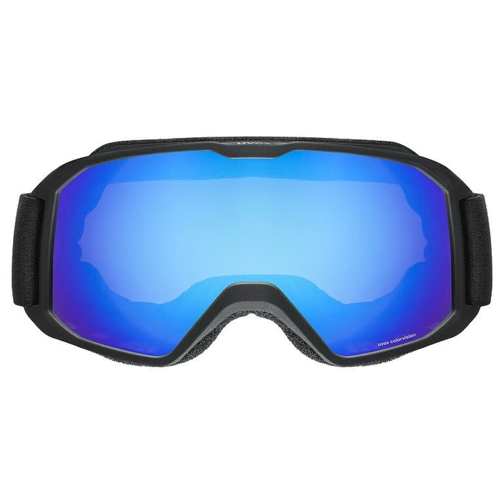 UVEX UVEX SKI GOGGLES XCITD CV BLACK MATT W/ MIRROR BLUE-GREEN S2