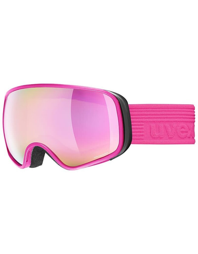 UVEX UVEX SKI GOGGLES SCRIBBLE FM SPH PINK W/ MIRROR PINK CLEAR S2