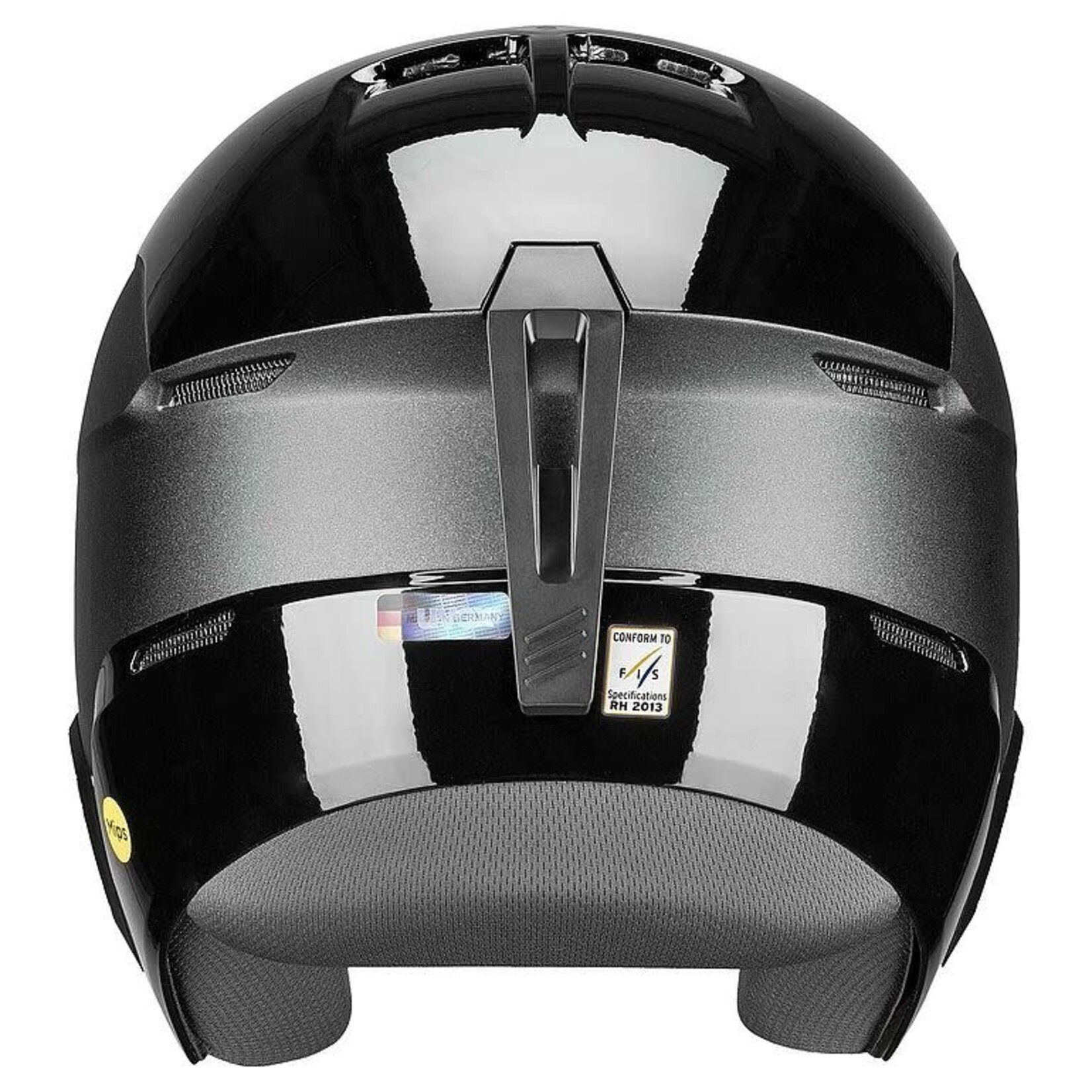 UVEX UVEX SKI HELMET INVICTUS FIS MIPS BLACK/ANTHRACITE MAT
