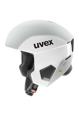 UVEX UVEX SKI HELMET INVICTUS FIS MIPS WHITE/RHINO MAT