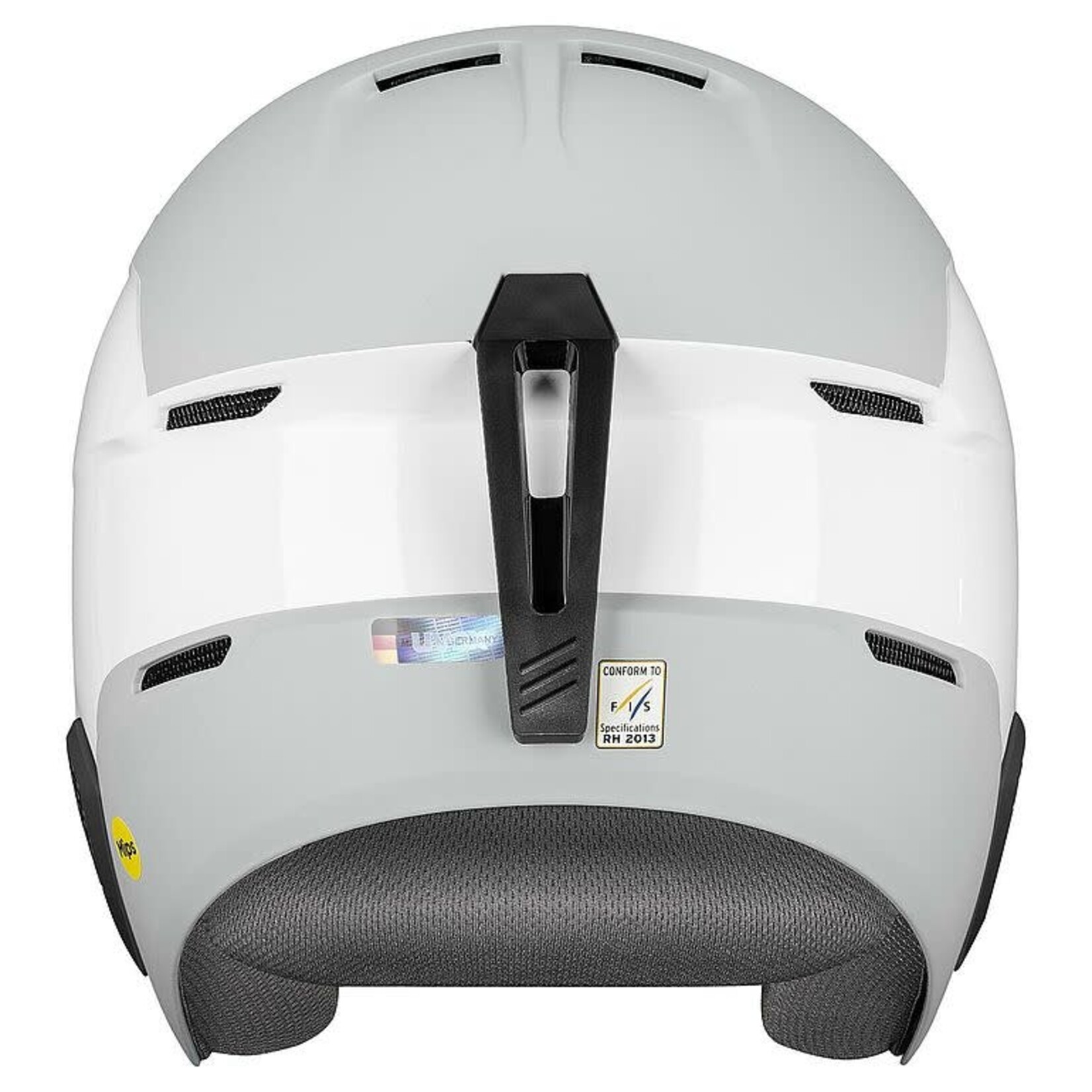 UVEX UVEX SKI HELMET INVICTUS FIS MIPS WHITE/RHINO MAT
