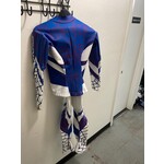 SPYDER RACE SUIT WC SL TWO-PIECE WOMEN'S WARP EFFECT PRINT SM NEW