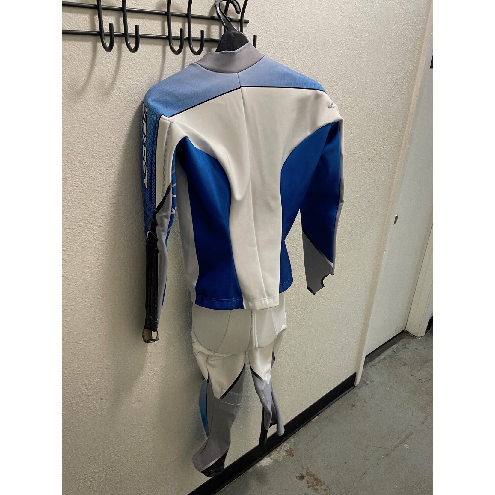 SPYDER RACE SUIT WC SL TWO-PIECE WOMEN'S WHITE/USA LG NEW