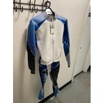 SPYDER RACE SUIT WC SL TWO-PIECE WOMEN'S WHITE/USA LG NEW