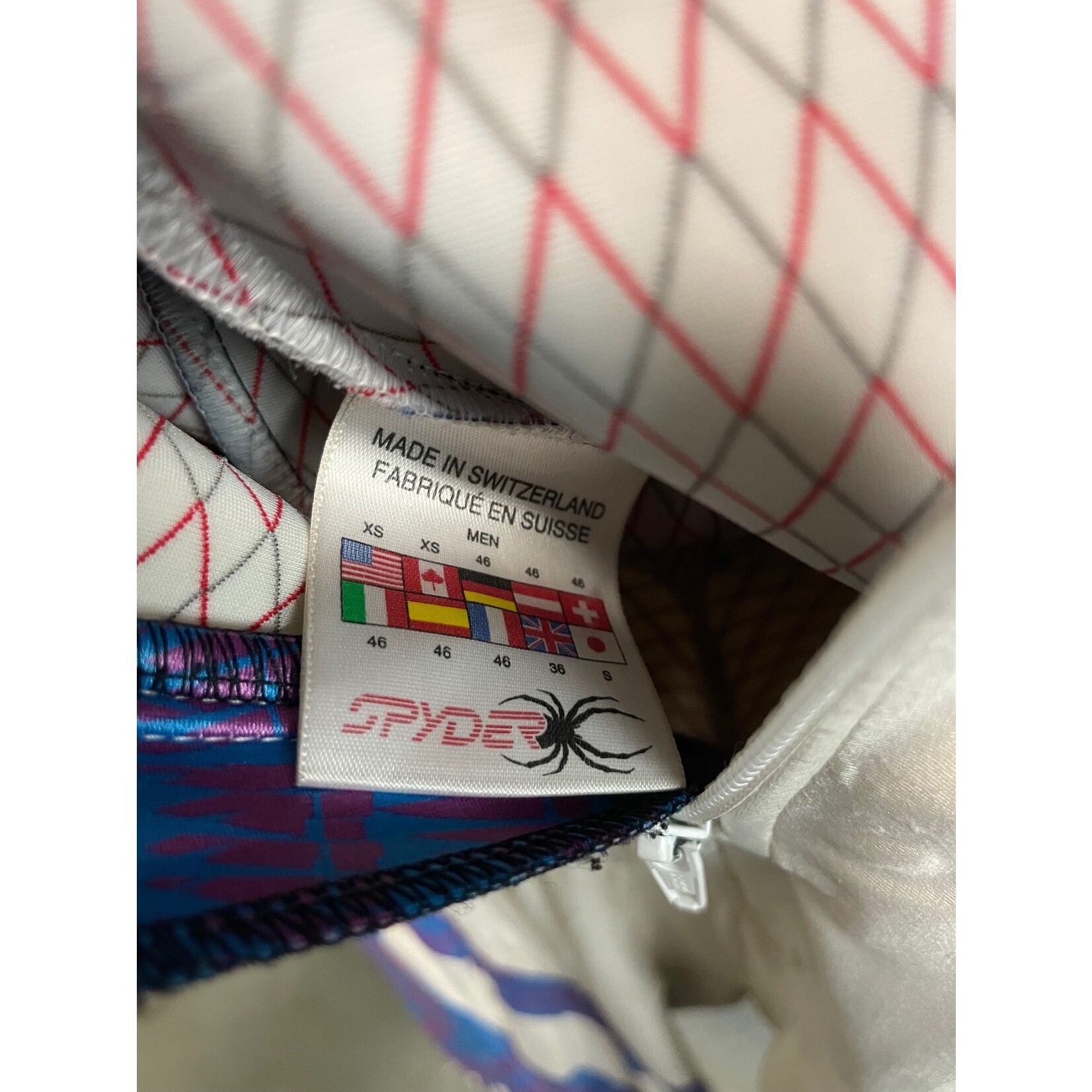SPYDER RACE SUIT WC GS WOMEN'S WARP EFFECT XS USED