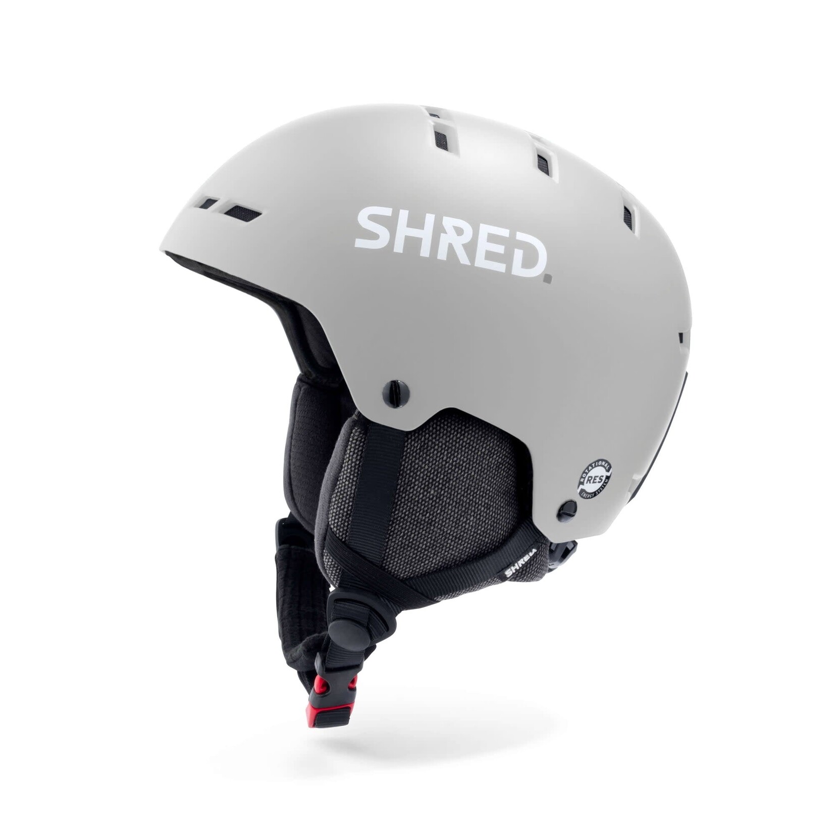 SHRED SHRED SKI HELMET TOTALITY NOSHOCK CLOUD WHITE