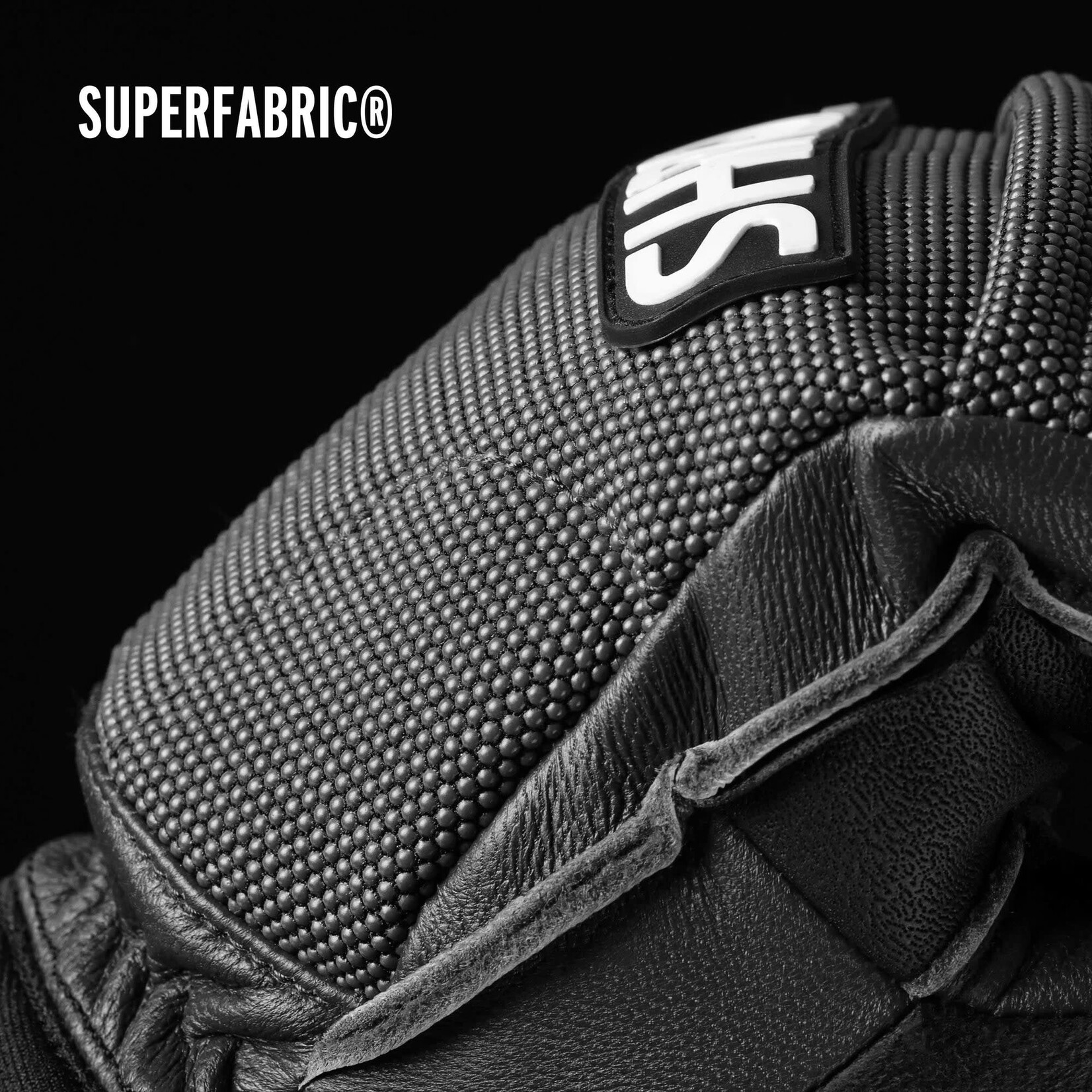 SHRED SHRED SKI GLOVES ALL MTN PROTECTIVE MITTEN D-LUX BLACK