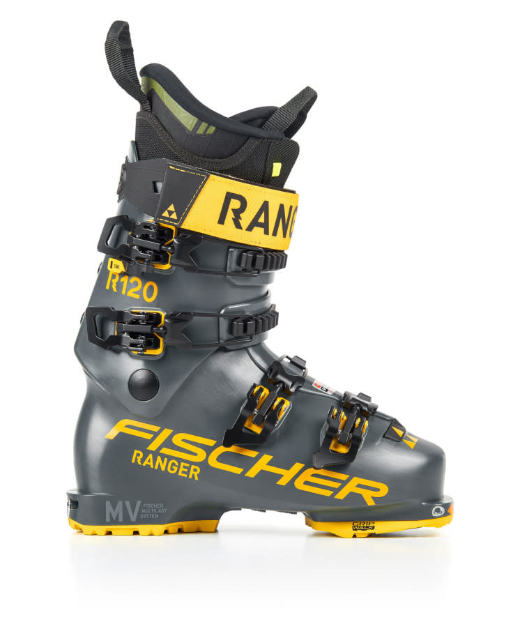 FISCHER 2025 SKI BOOTS RANGER 120 (DYN) GREY/GREY - Foothills Ski Life