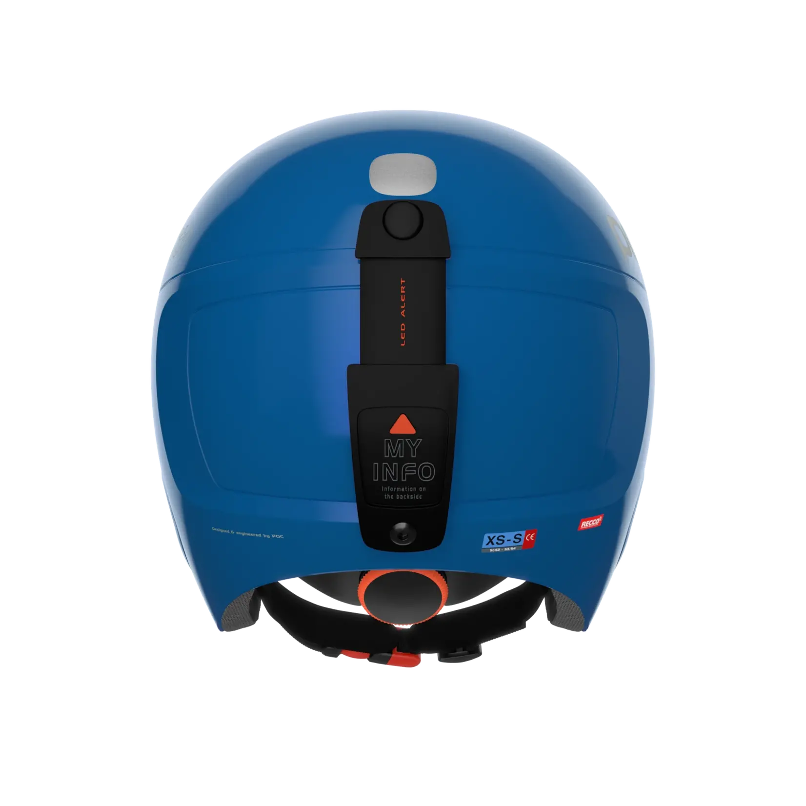 POC POC SKI HELMET POCITO SKULL FLUORESCENT BLUE