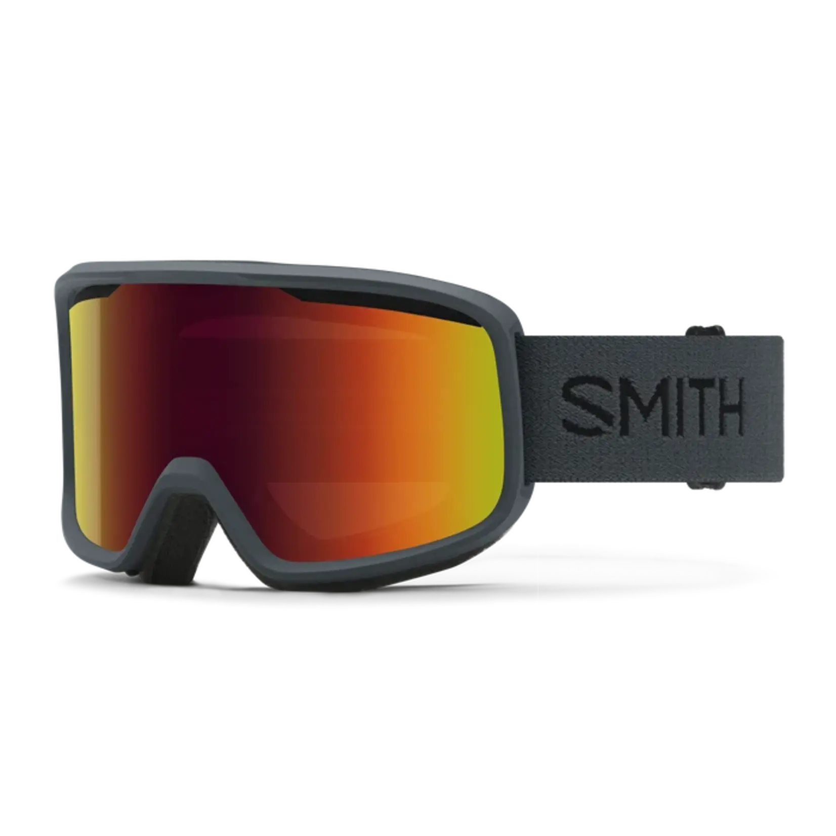 SMITH SMITH GOGGLE FRONTIER SLATE RED SOL-X MIRROR