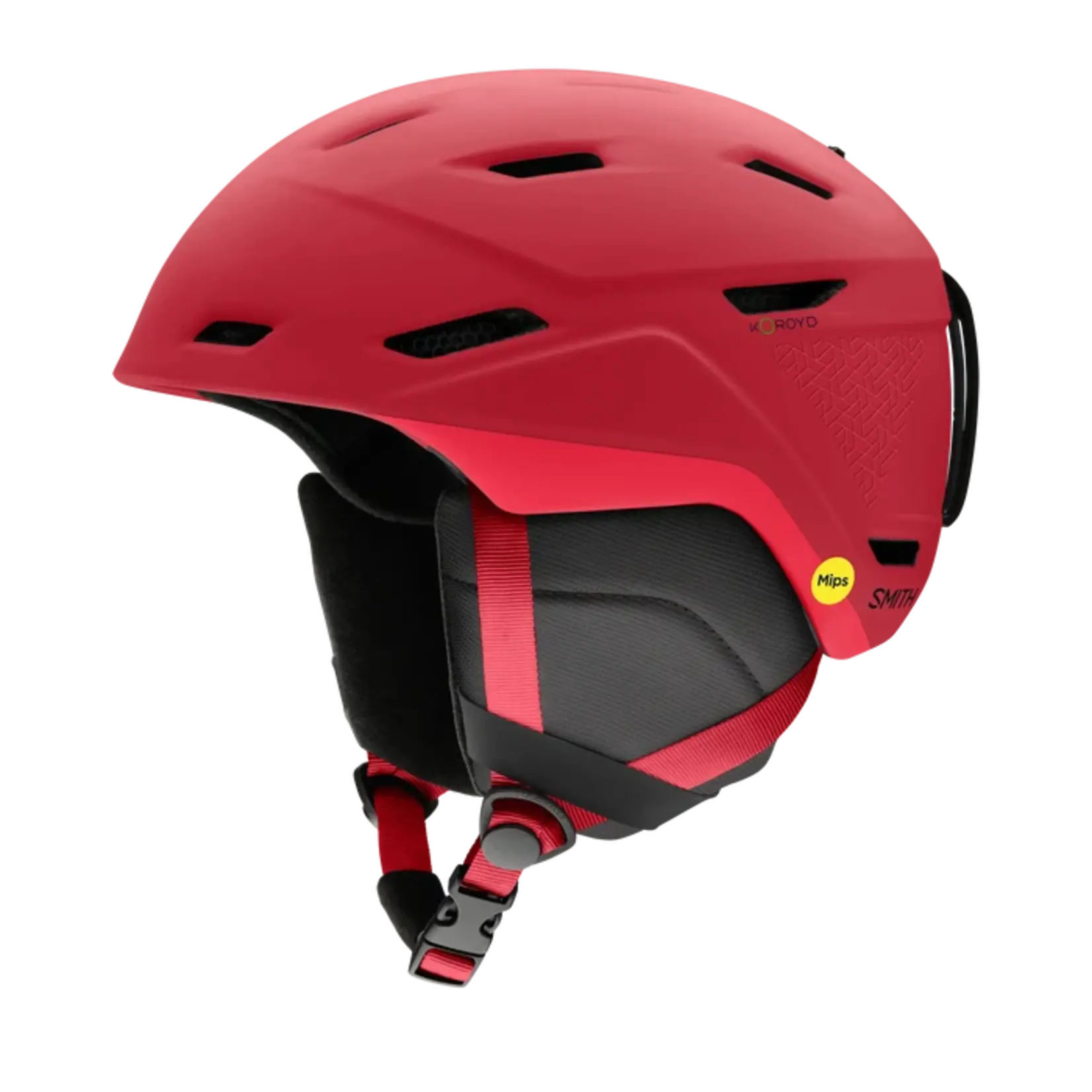 SMITH SMITH HELMET MISSION MIPS MATTE CRIMSON GEO