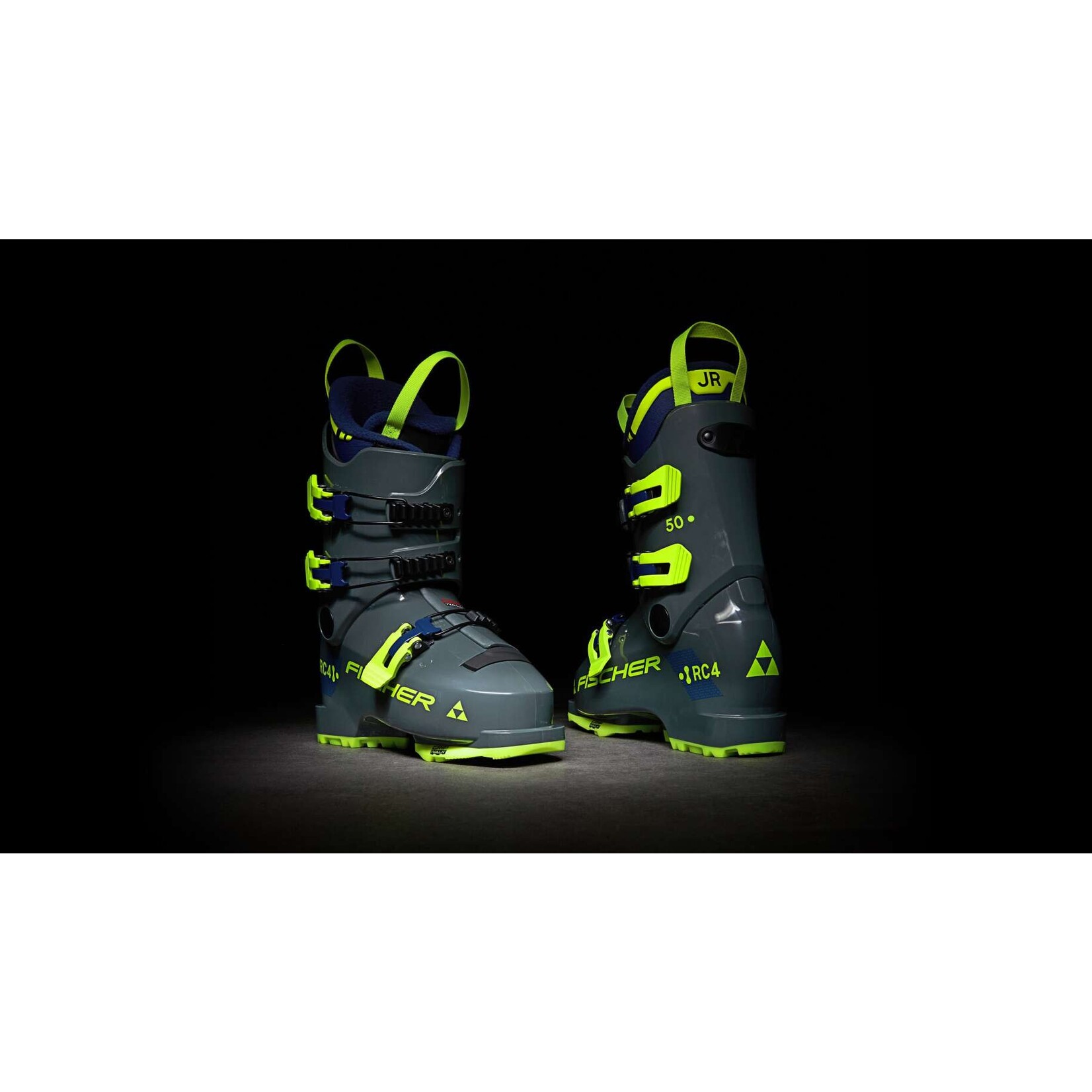 FISCHER FISCHER 2025 SKI BOOTS RC4 50 JR GW RHINO/GREY