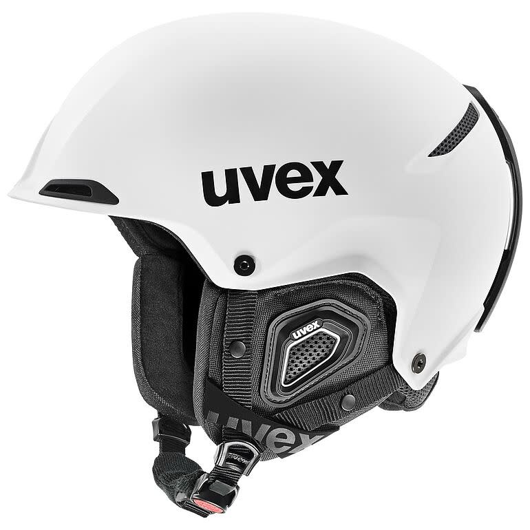 スキー　ヘルメット　uvex JAKK+ IAS ホワイトマット　ウベックス　白 UVEX SKI HELMET JAKK+ IAS WHITE MATT - Foothills Ski Life