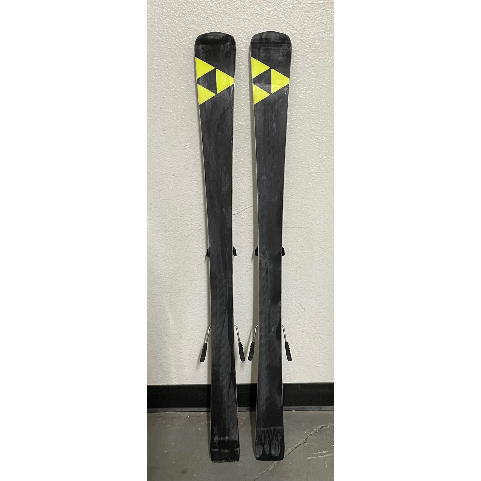 FISCHER USED FISCHER 2021 SKIS RC4 WC COMBI JUNIOR 120CM + FISCHER FJ7 USED